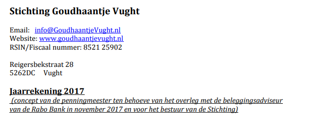 Jaarrekening 2017 – pagina 1